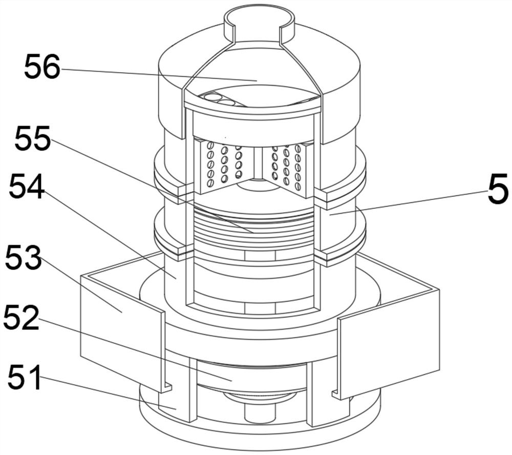 Convenient-to-replace ultrafiltration membrane device for industrial sewage treatment