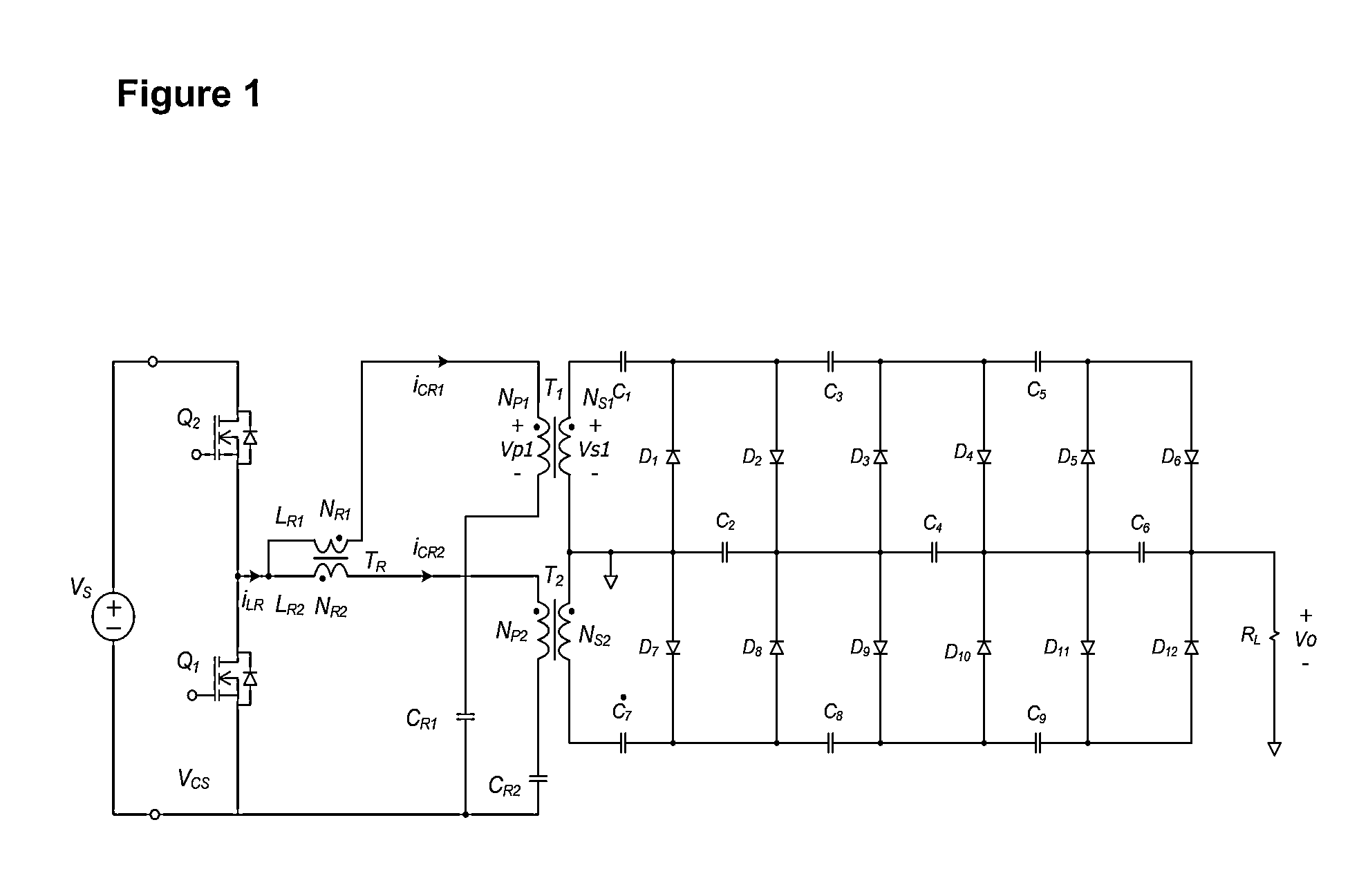High voltage switching power supply