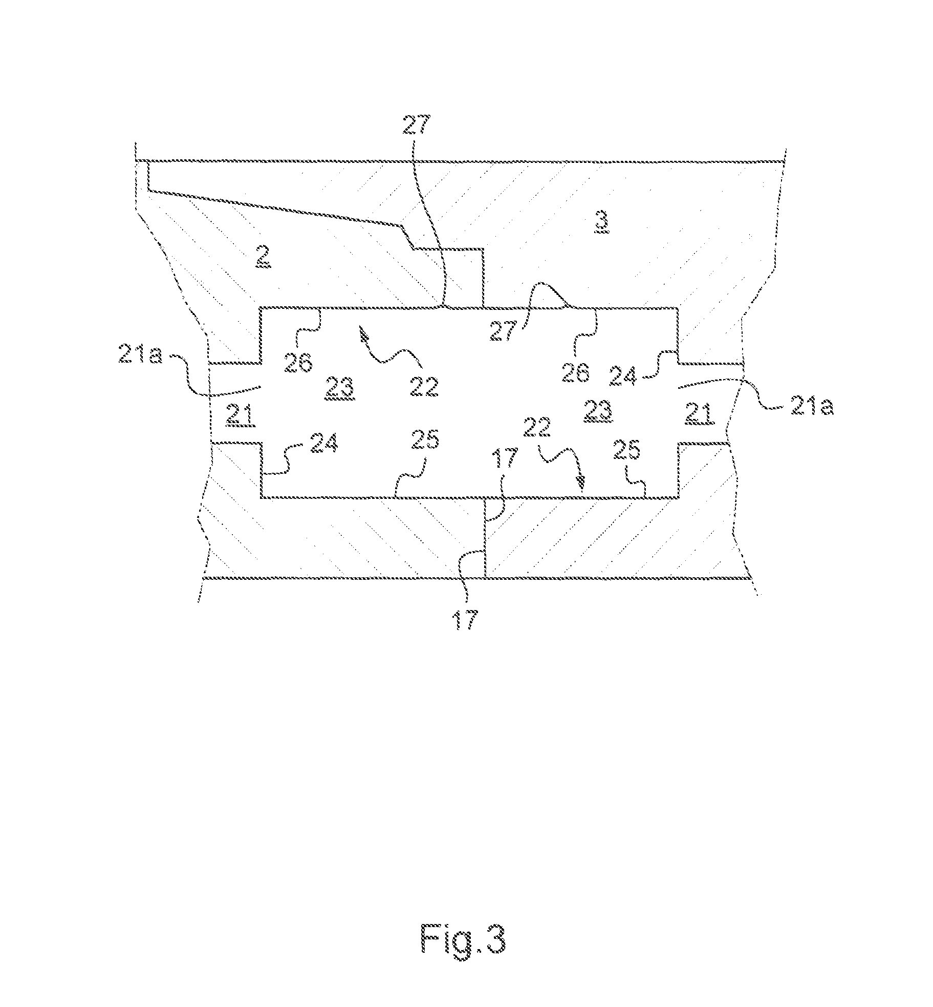 Drill stem component comprising a movable coupler and a pressure chamber