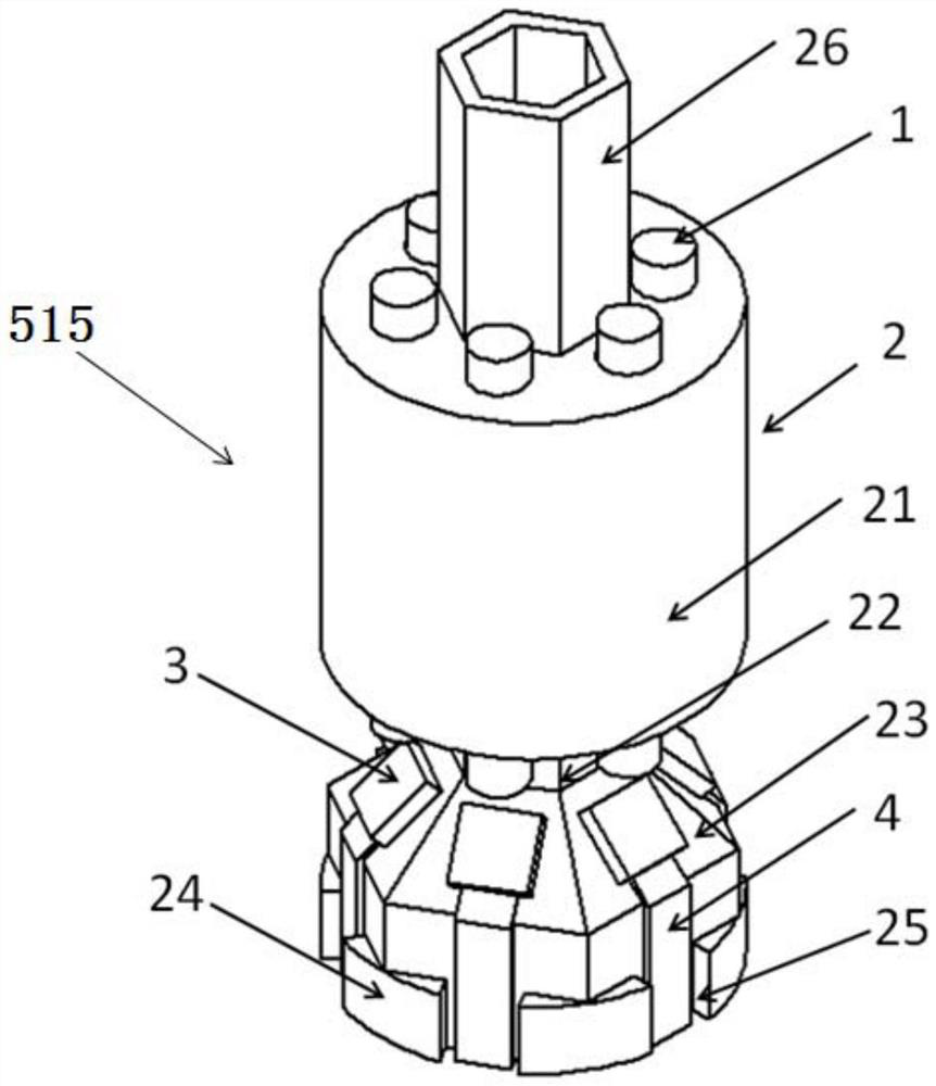 Optical coherence tomography system with arrayed circular scanning endoscopic probe