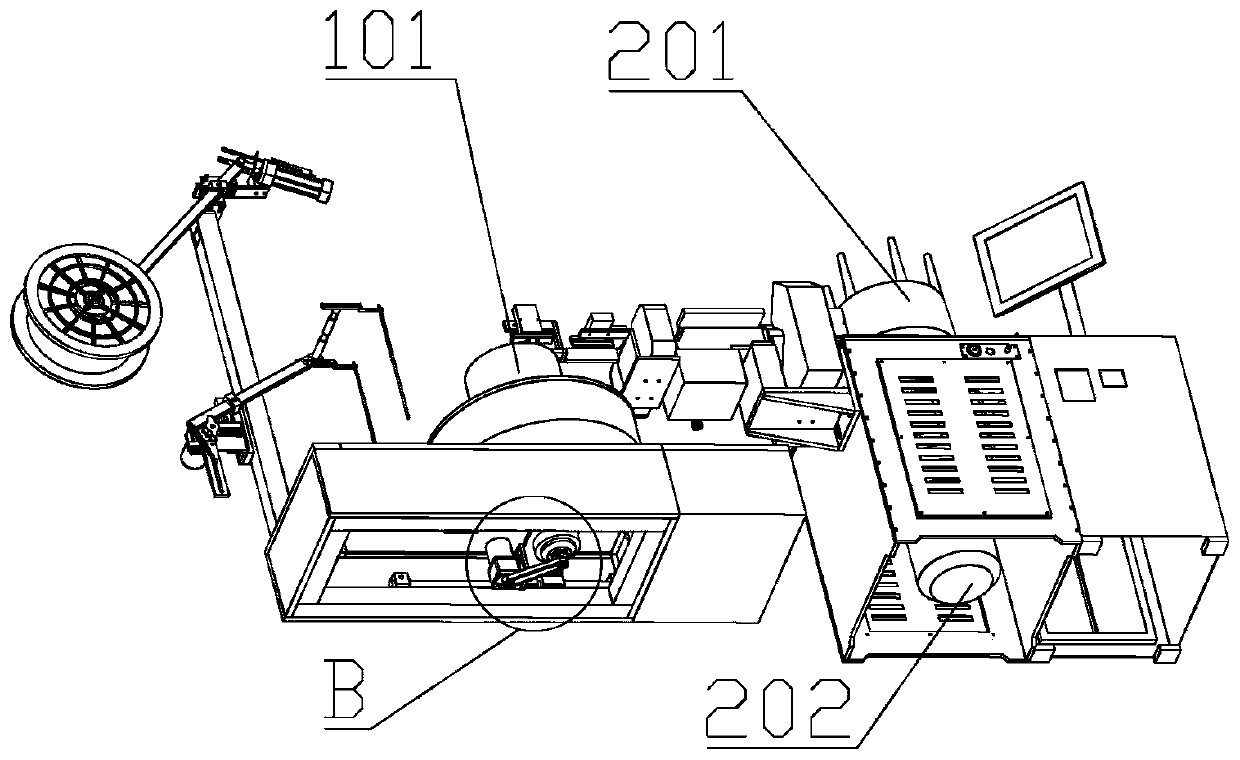 Wire drawing machine