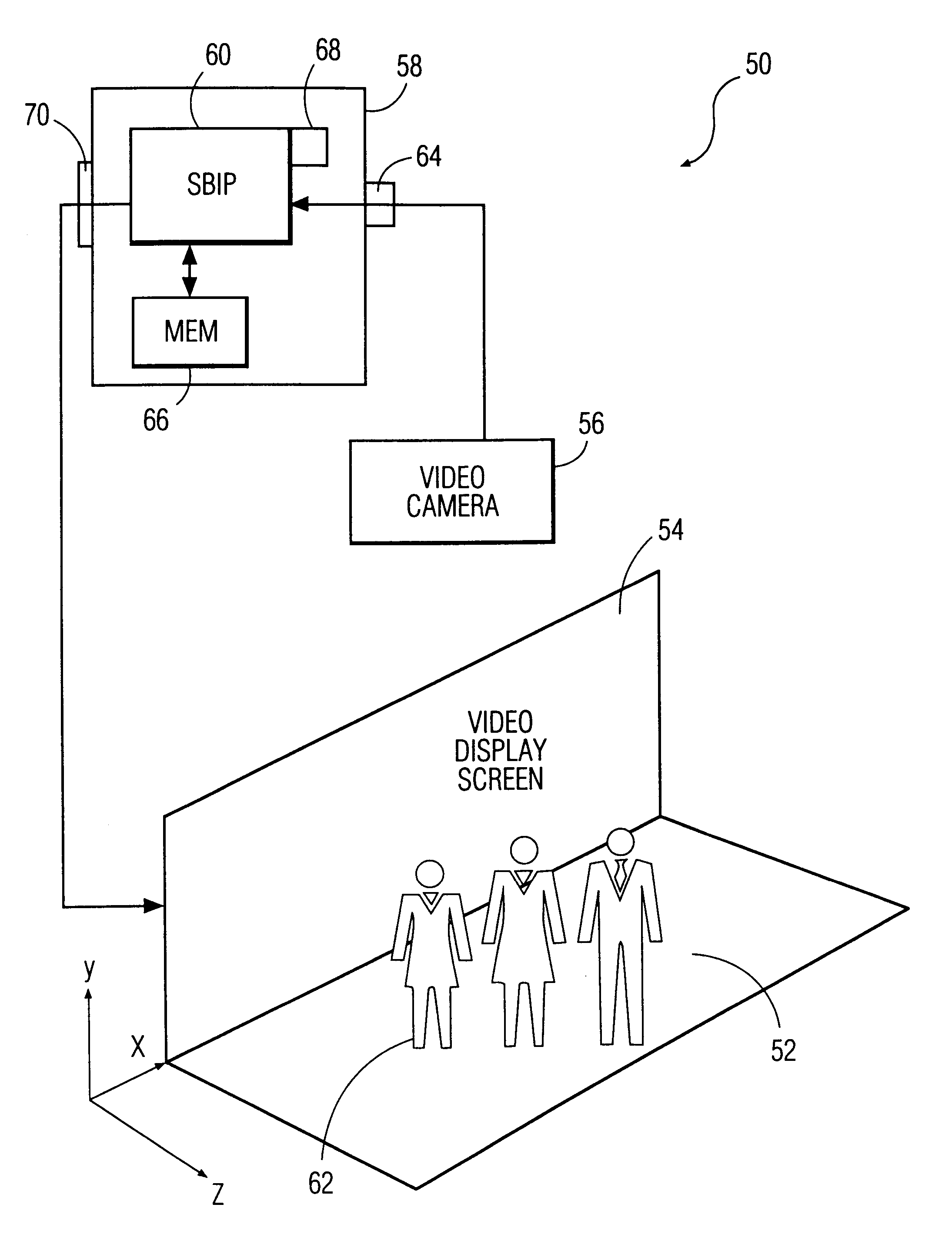 System and method for permitting three-dimensional navigation through a virtual reality environment using camera-based gesture inputs