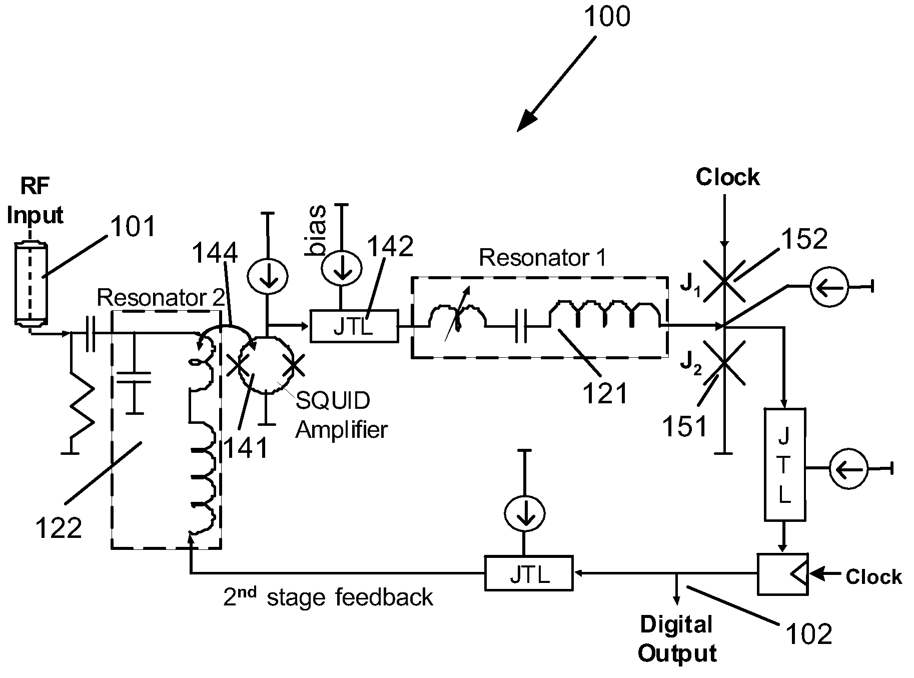 Superconductor Analog-to-Digital Converter