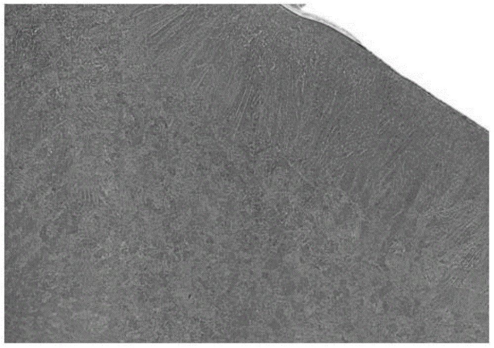 Etching agent and detecting method for macroscopic structure and defects of steel