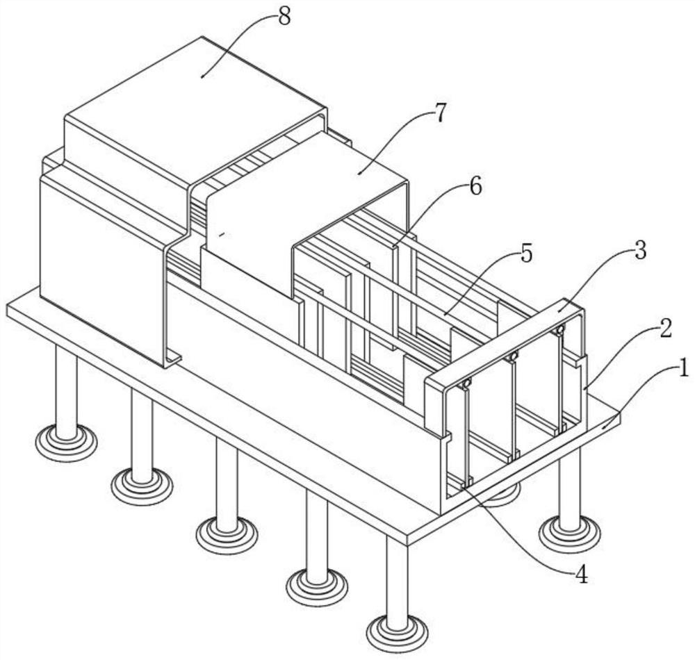 Spraying equipment for safety door production and process thereof