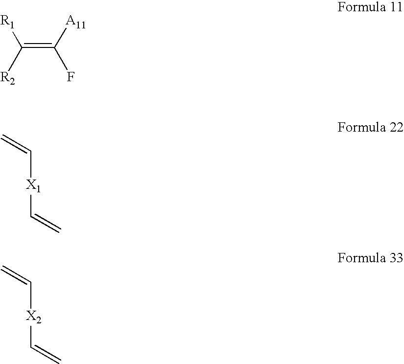 Linear polyol stabilized polyfluoroacrylate compositions
