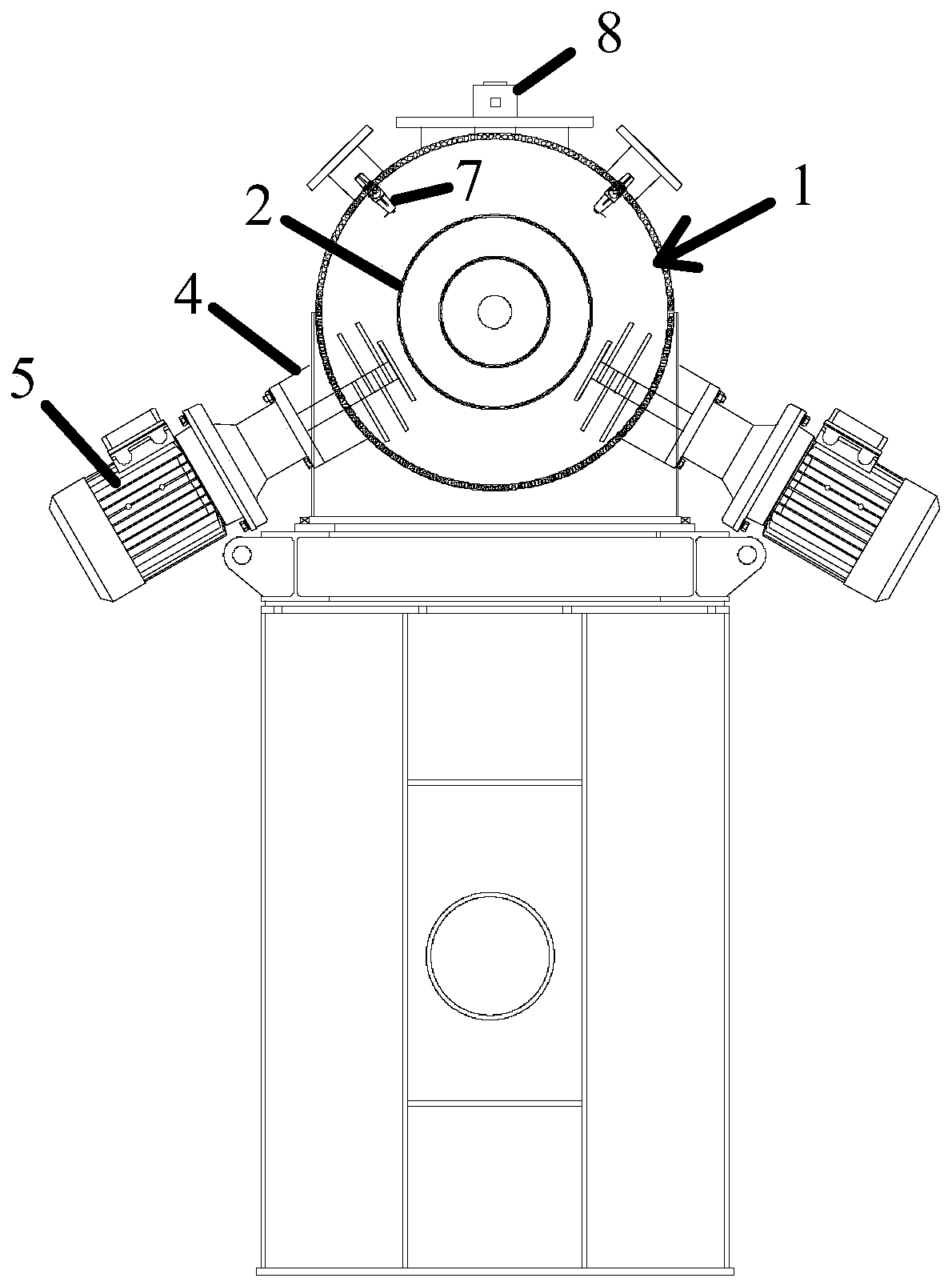 Powder blender mixer