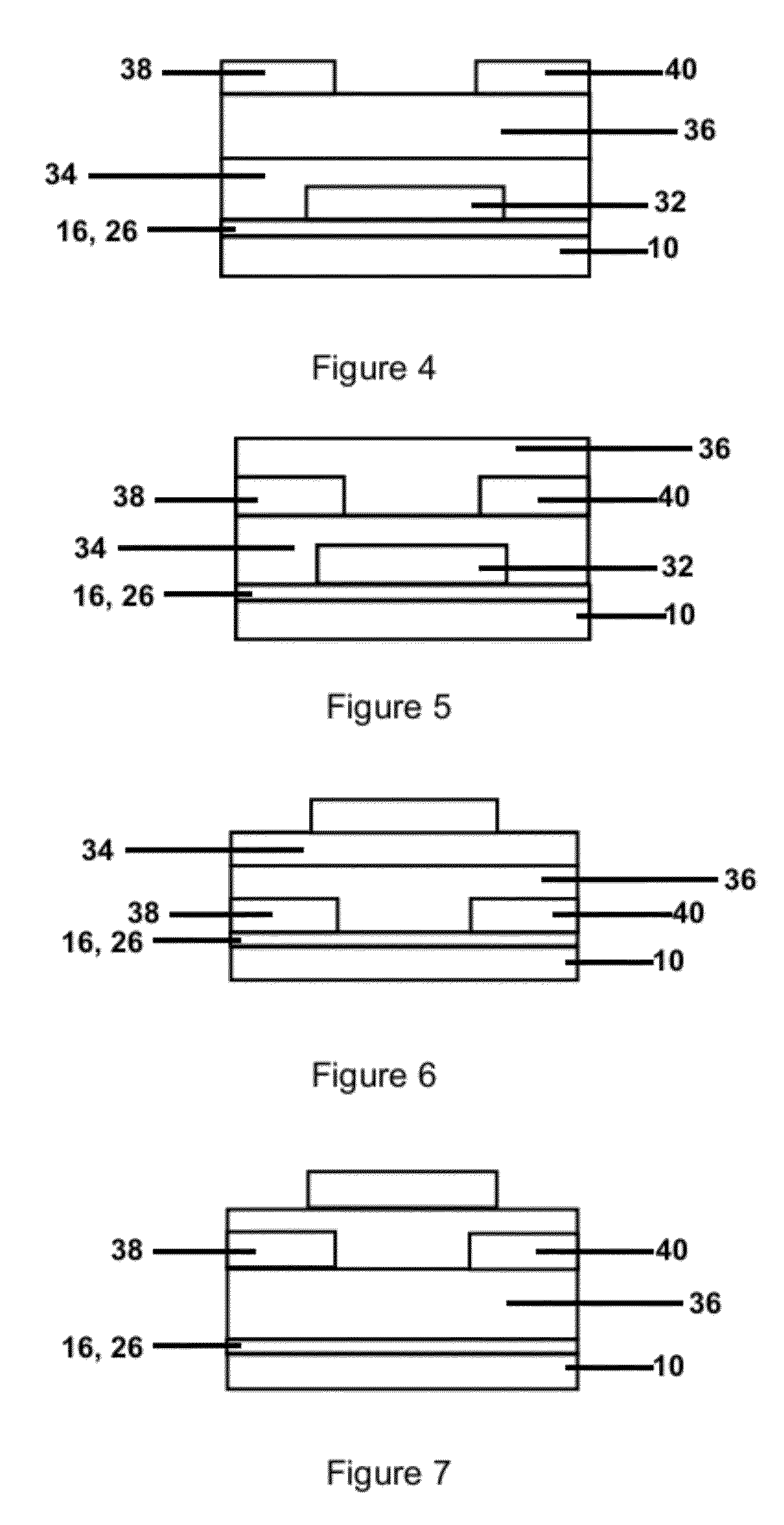 Laminated structure for semiconductor devices