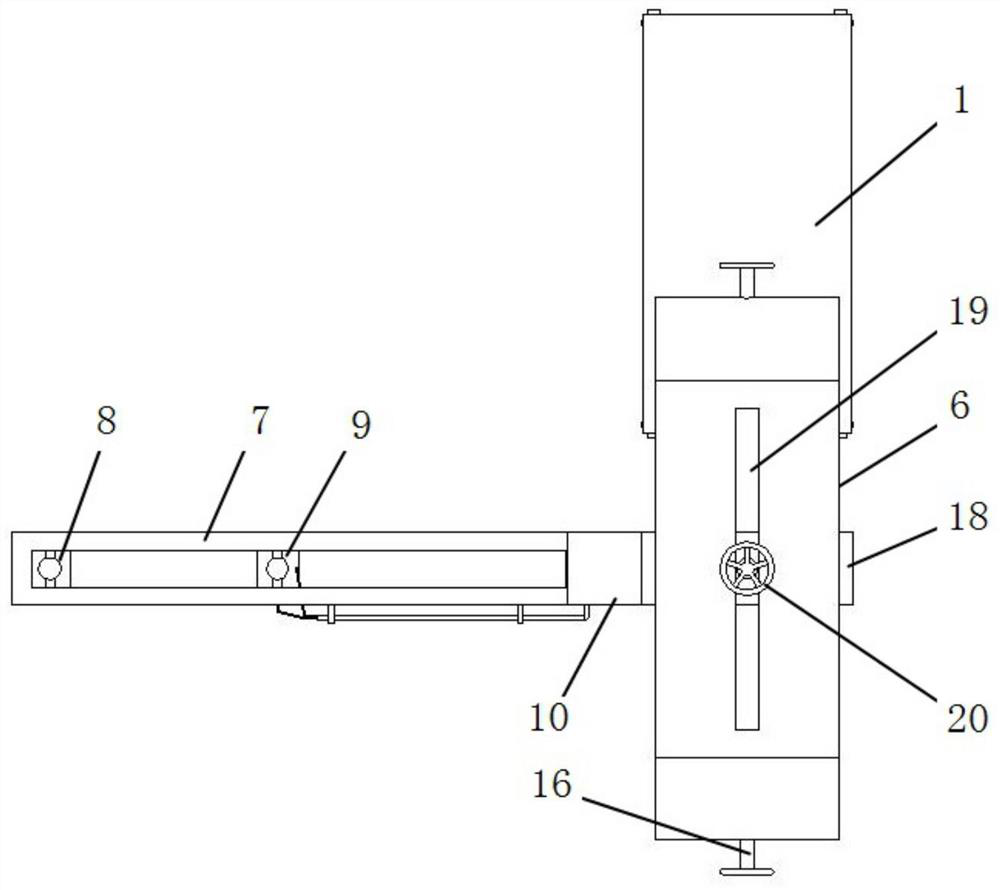 Postoperative rehabilitation nursing training device