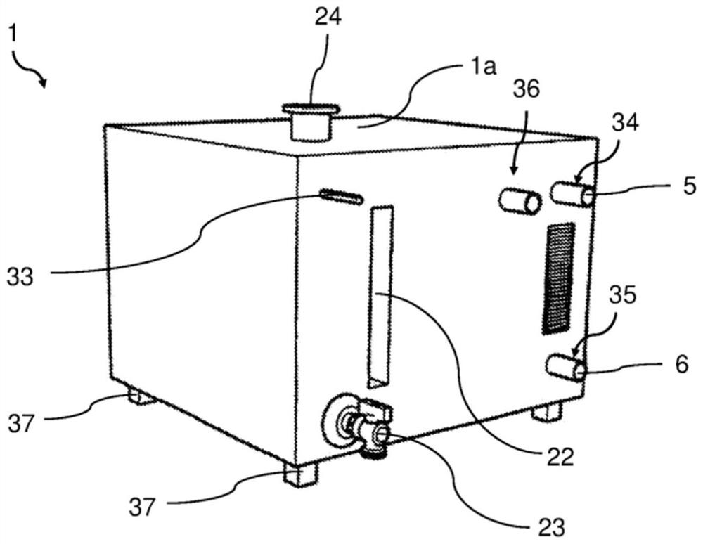 Portable machine and method for washing and drying cartridge cases for gun or rifle