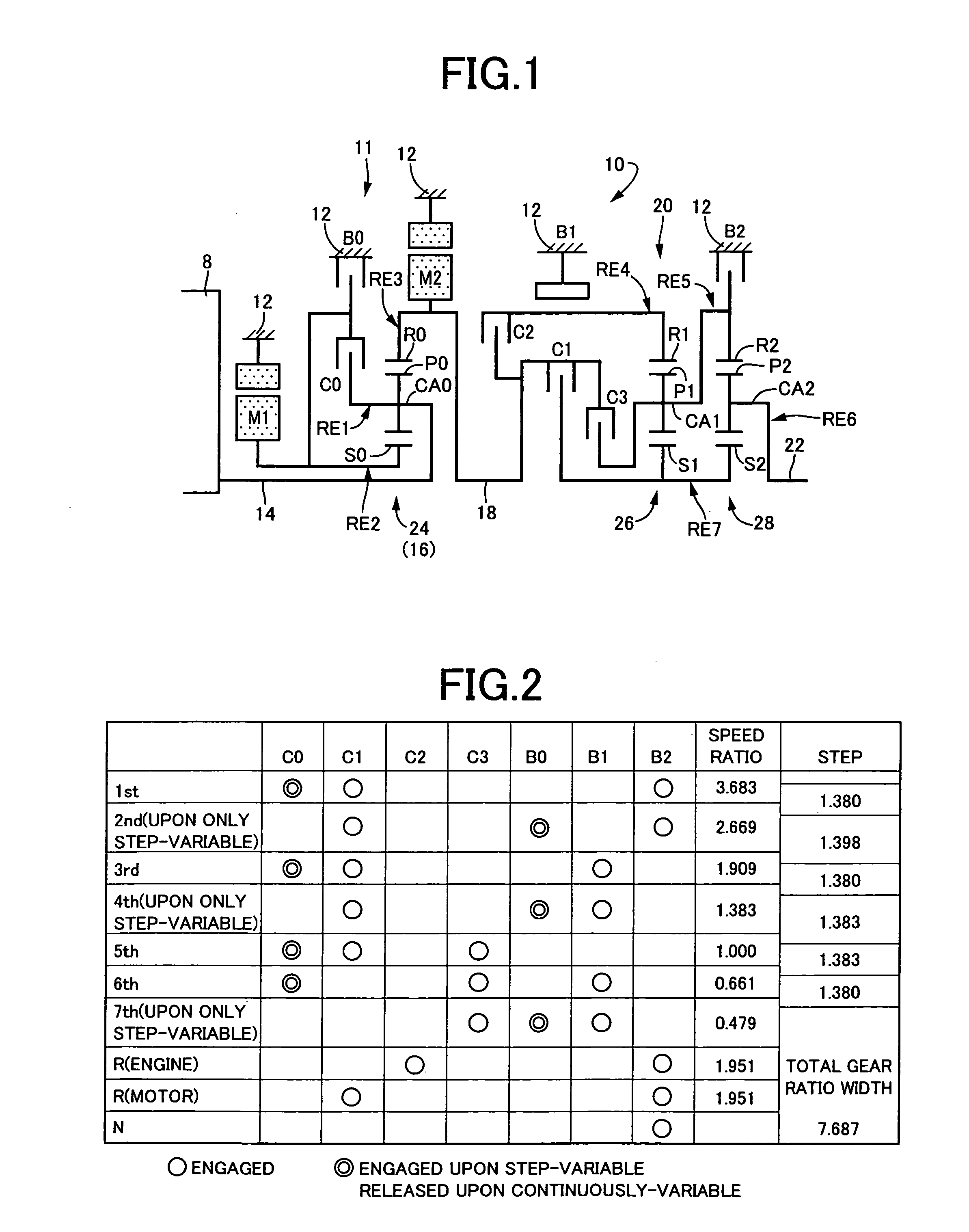 Control device for vehicular drive apparatus