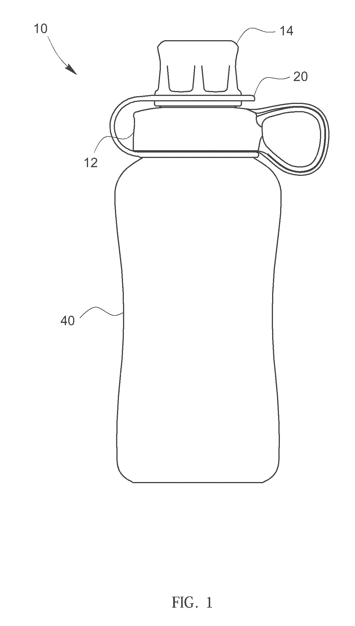 Cap with integrated spout