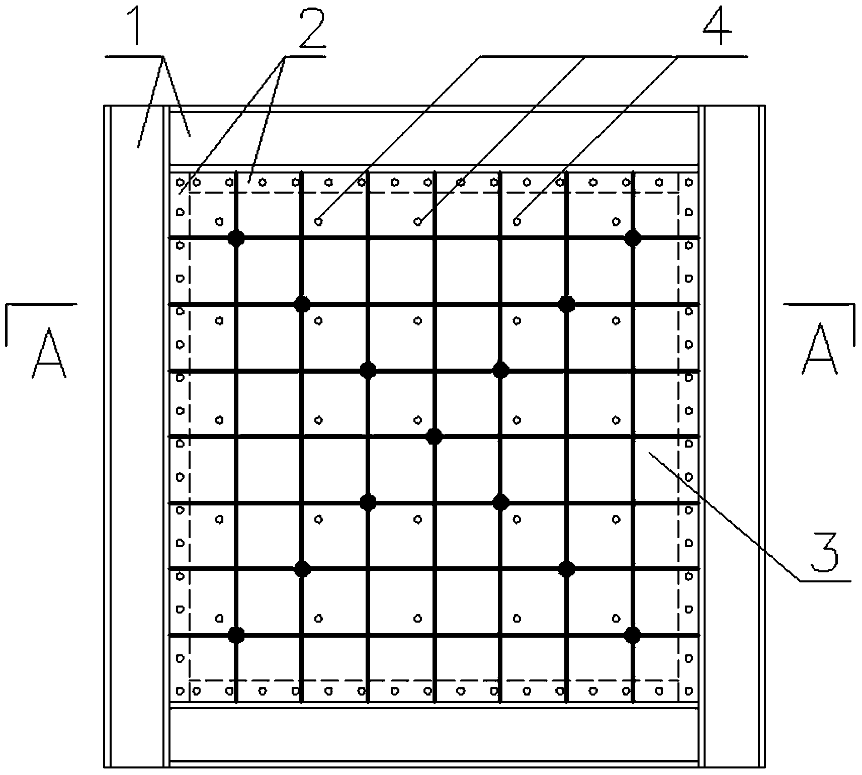 Concrete shear wall with lead core energy-consuming device and built-in steel plate and manufacturing method
