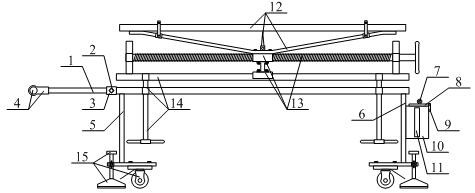 A positioning installation support device for an automobile transmission