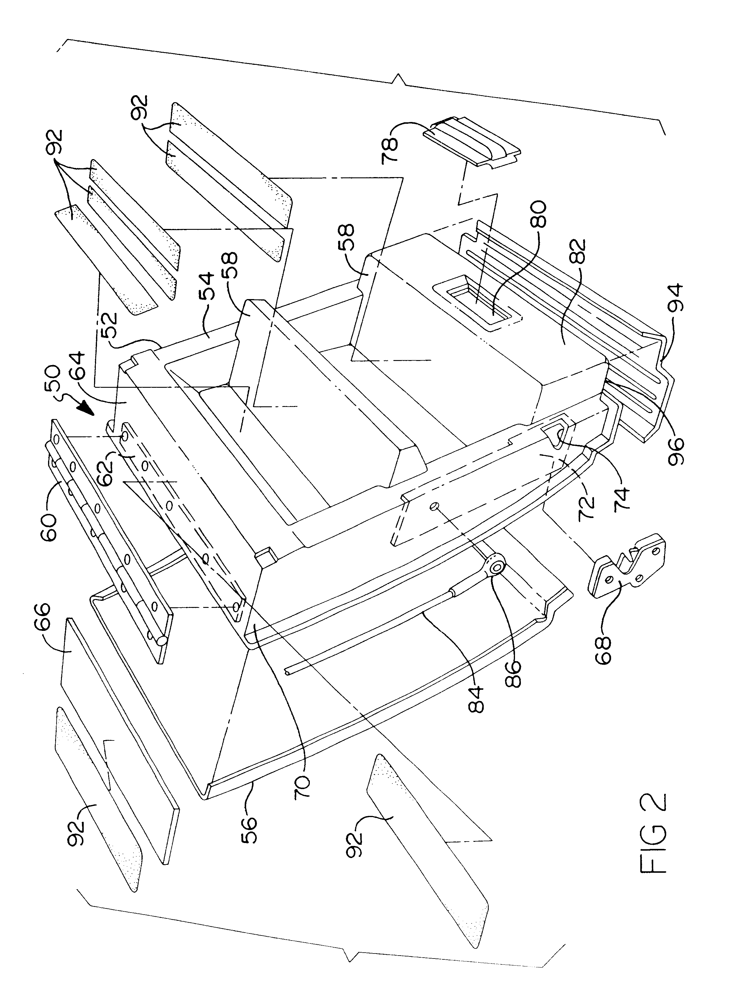 Integrated bed side step assembly for vehicles