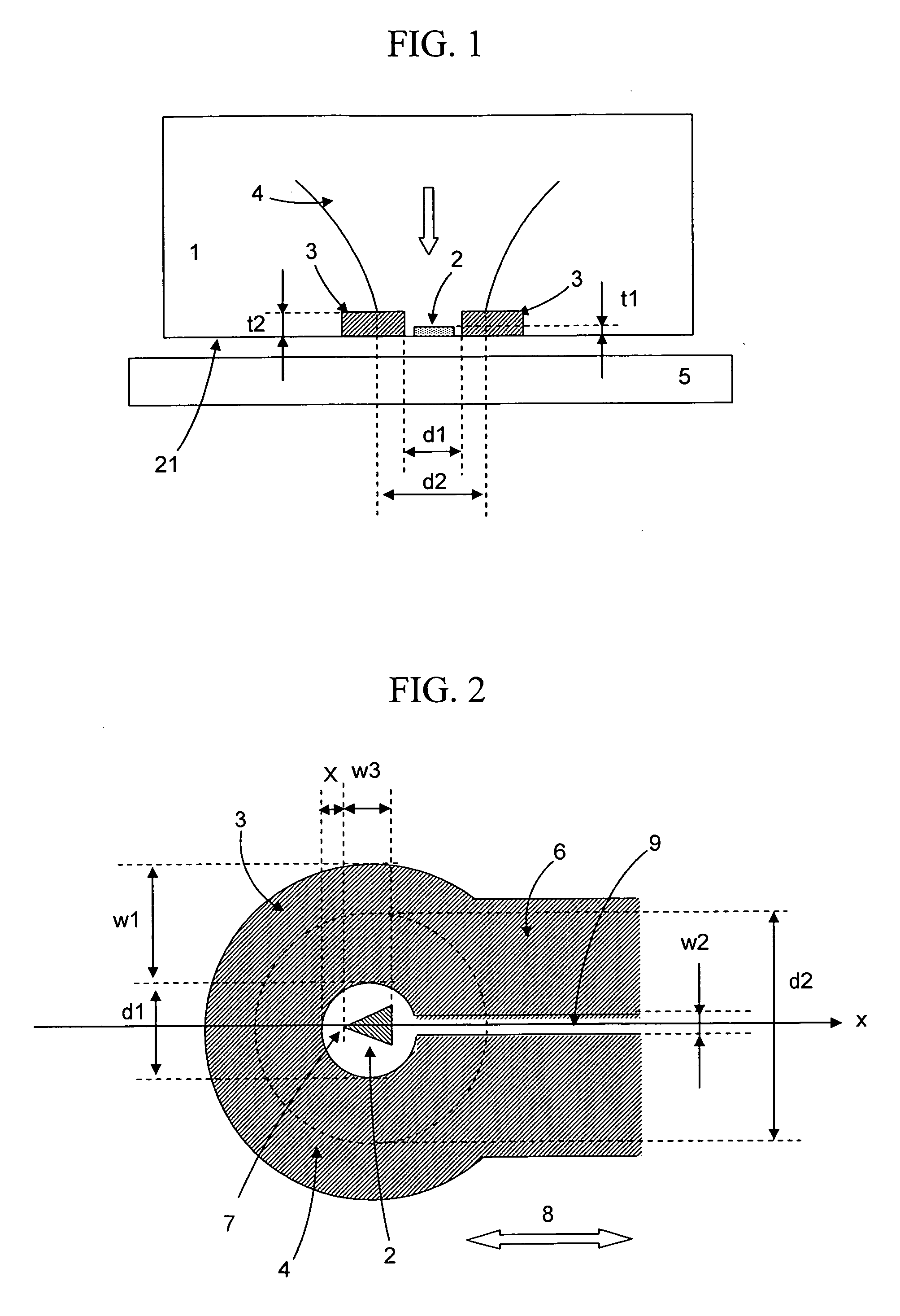Head for thermally assisted magnetic recording device and thermally assisted magnetic recording device