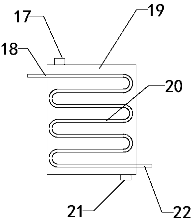 Refined hydrogen recovery apparatus used in PTA production process