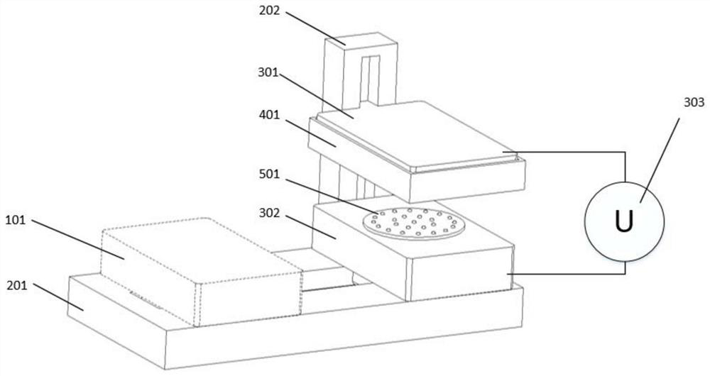 A method and device for manufacturing a high aspect ratio micro-nano structure