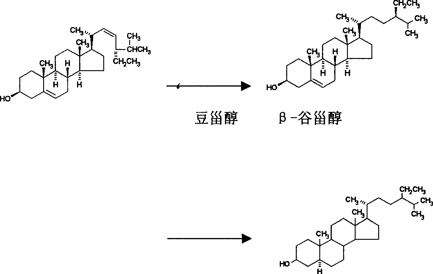 Method for preparing sitostamol