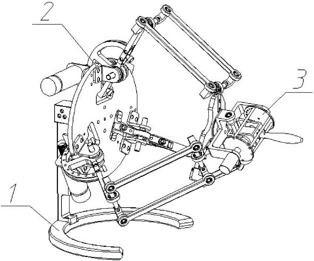 Series-parallel 6-degree-of-freedom force feedback mechanical arm