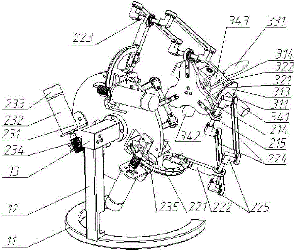 Series-parallel 6-degree-of-freedom force feedback mechanical arm