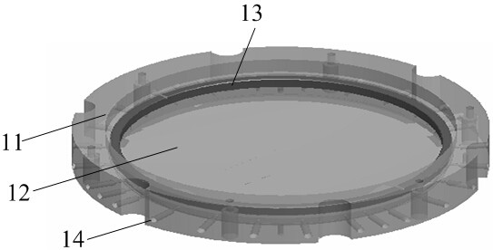 A lens fixing structure