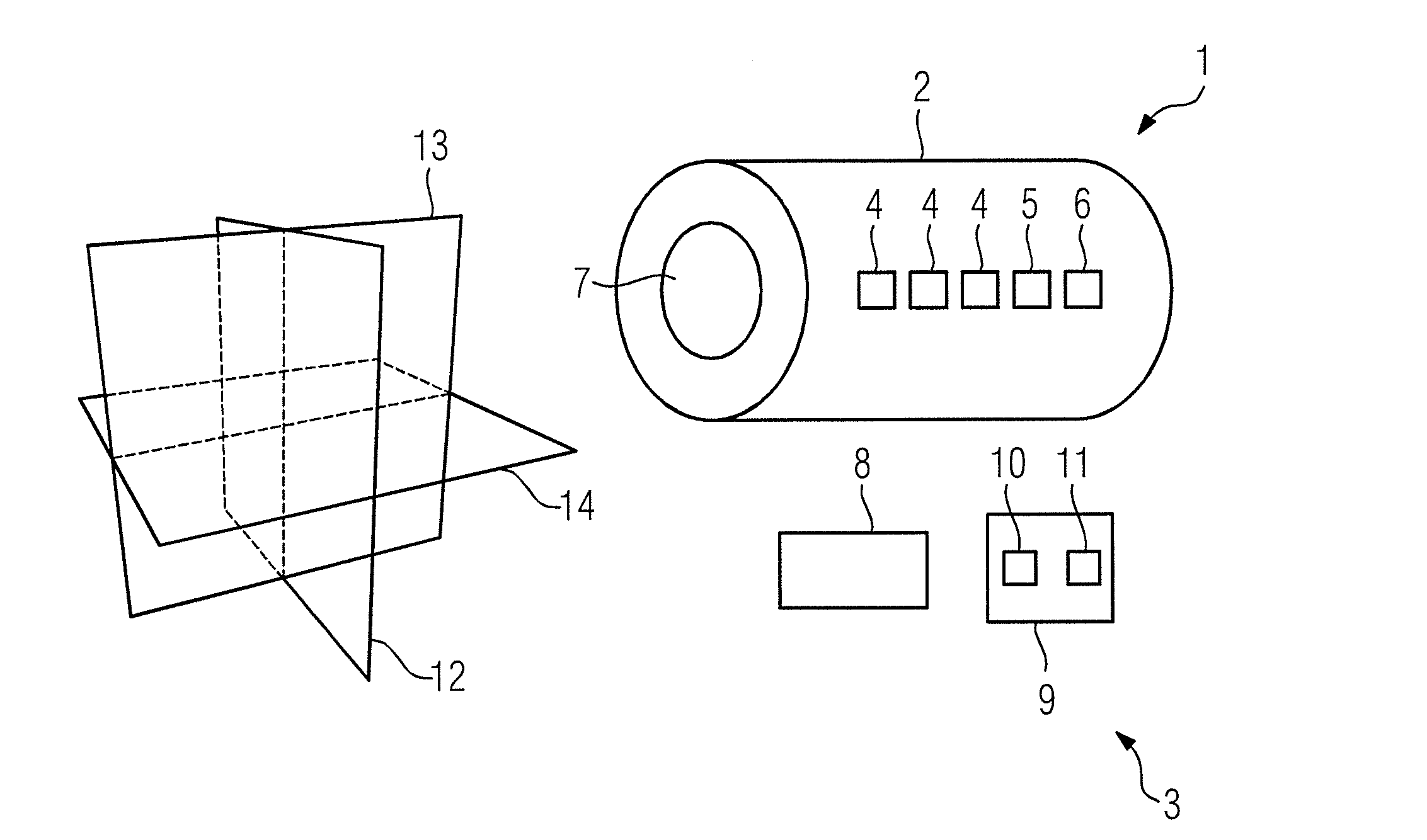 Method and magnetic resonance system for automated determination of an acquisition volume related to an examination region for the acquisition of a magnetic resonance data set