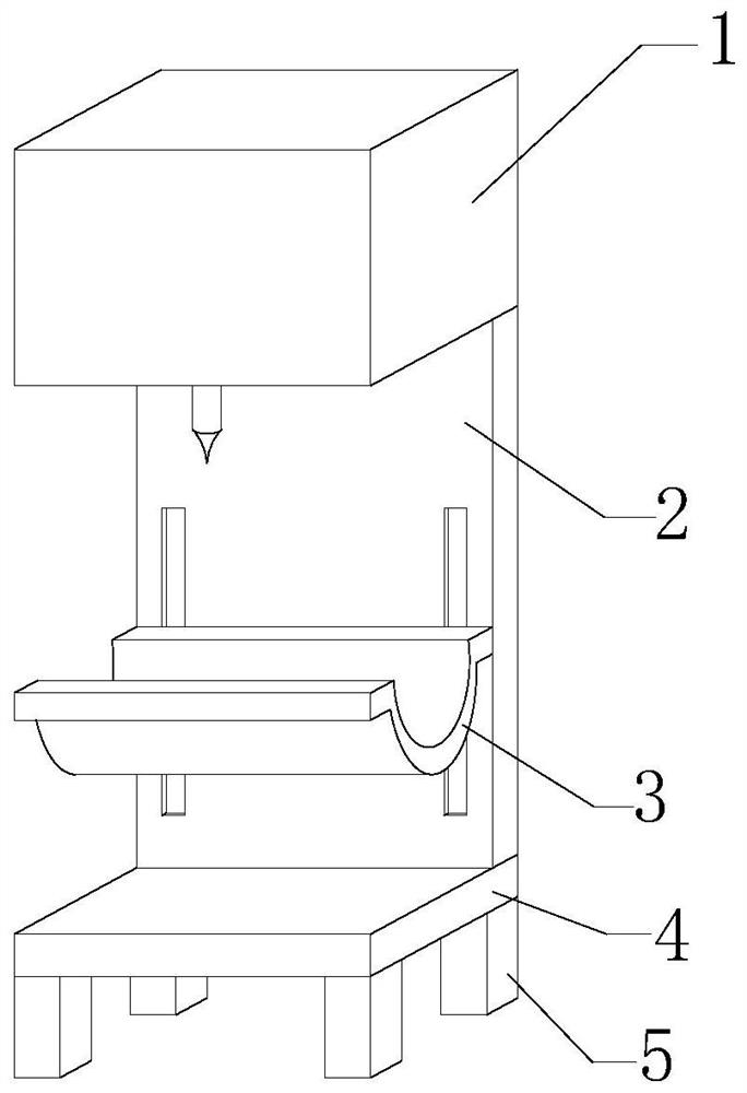 Position-adjustable drilling machine for orthopedic treatment