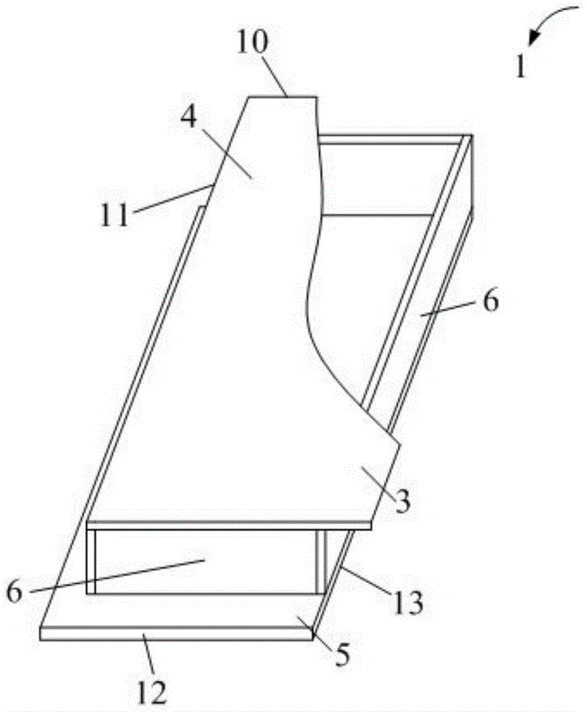 Lightweight composite interior wall panels and interior walls with ribs