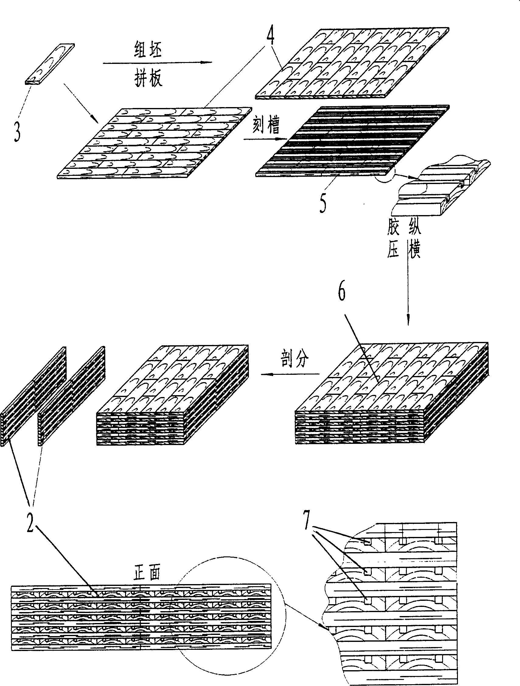 Solid wood composite floor fit for geothermal heat and manufacturing method thereof