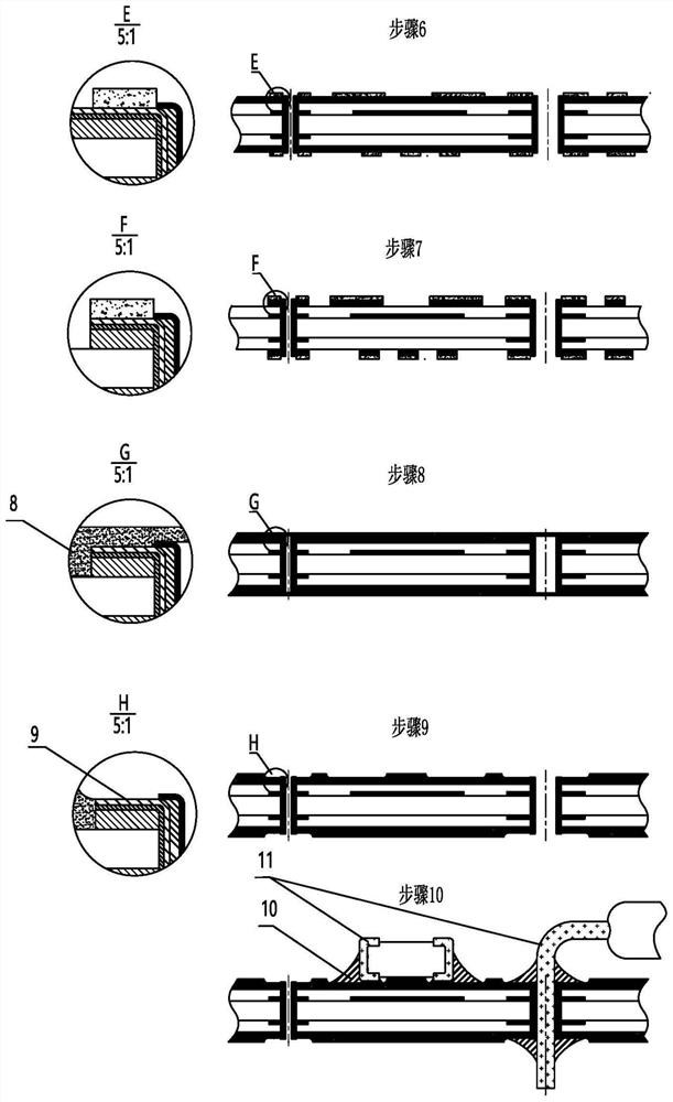 Circuit board manufacturing method for processing plating-resistant and conductive patterns of electroplating holes by laser