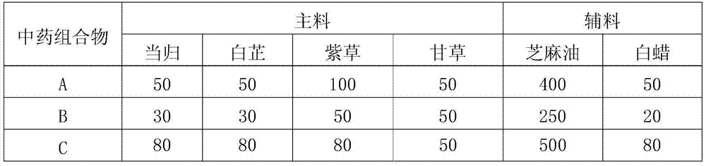 Traditional Chinese medicine composition for treating diabetes ulcer and preparation method of traditional Chinese medicine composition