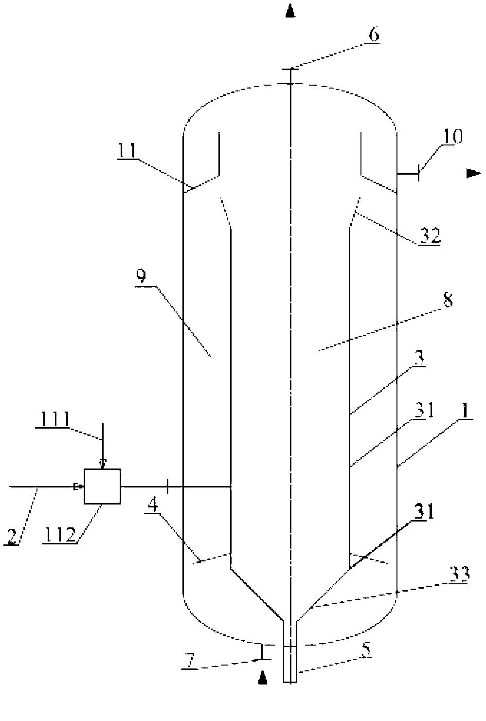 Cyclone gas flotation separator