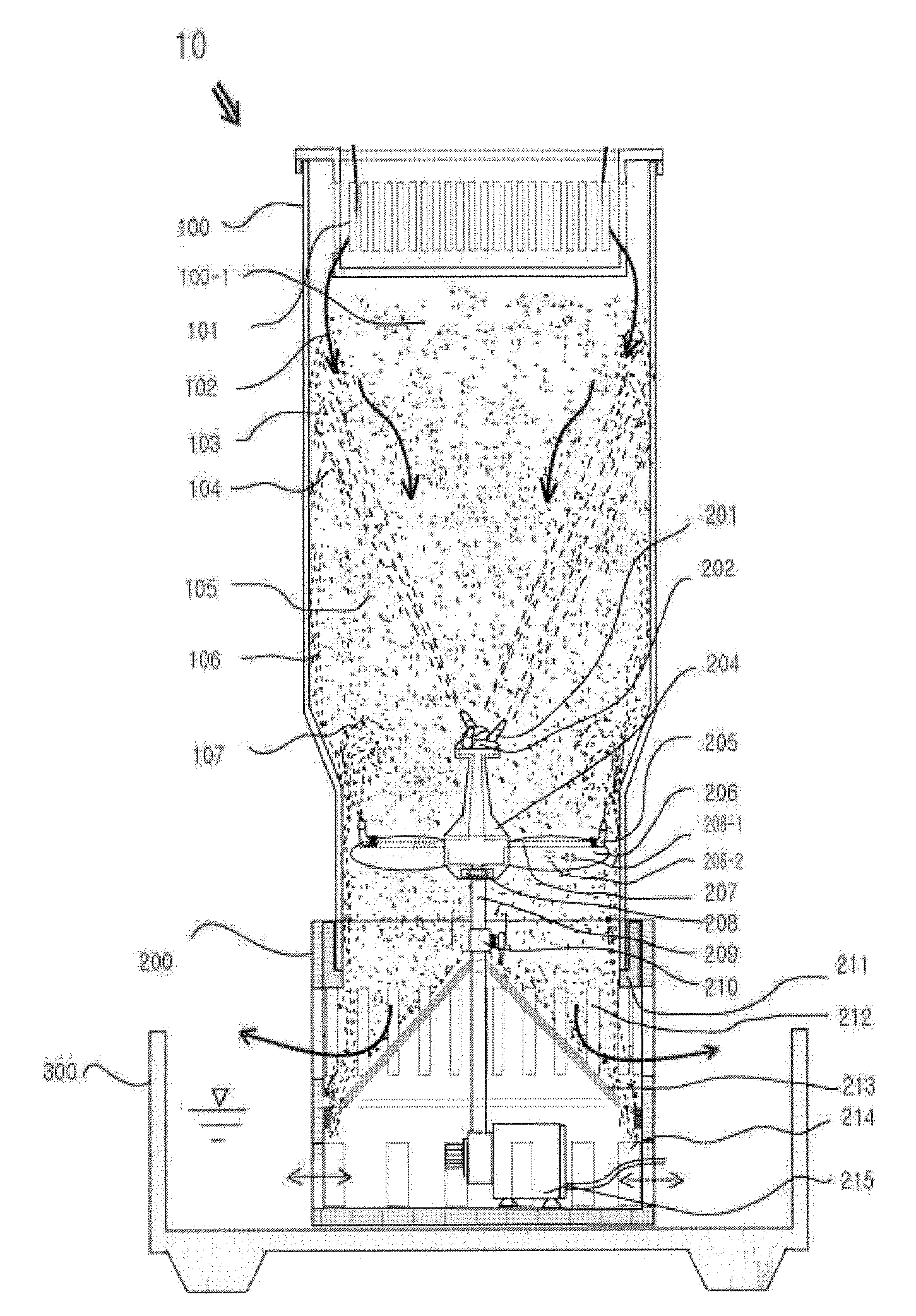Air Purifier Employing A Water Jet-Type Fan System, and Purification Method Thereof