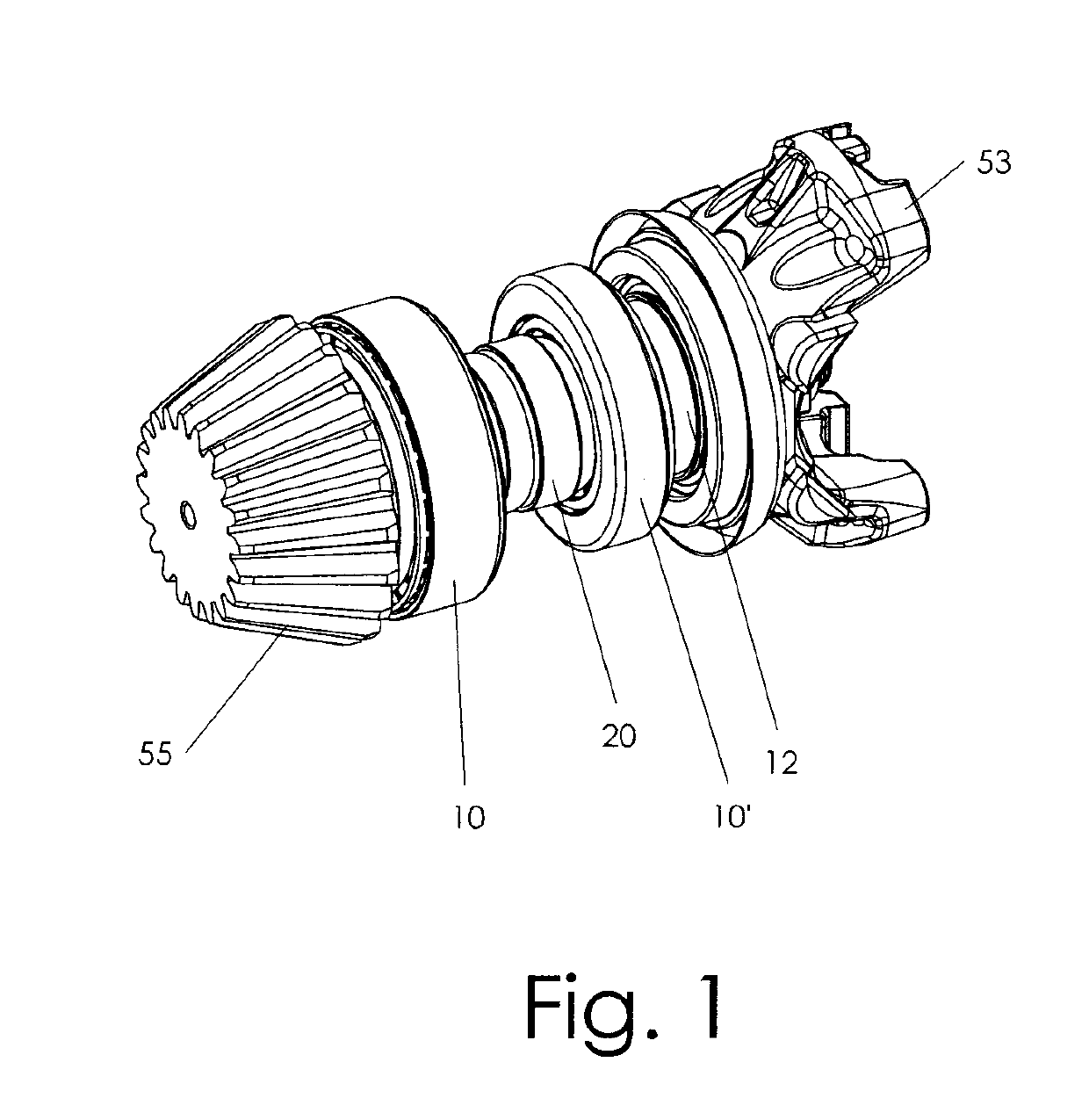 Adjustable spacer with hardened ends