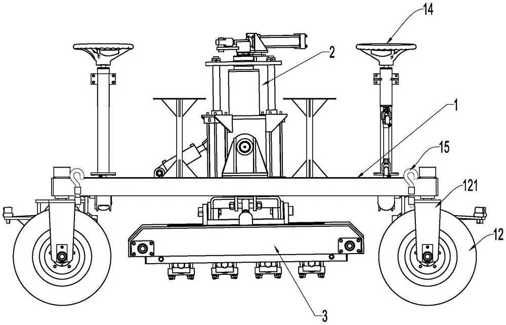 A vehicle-mounted stone drill