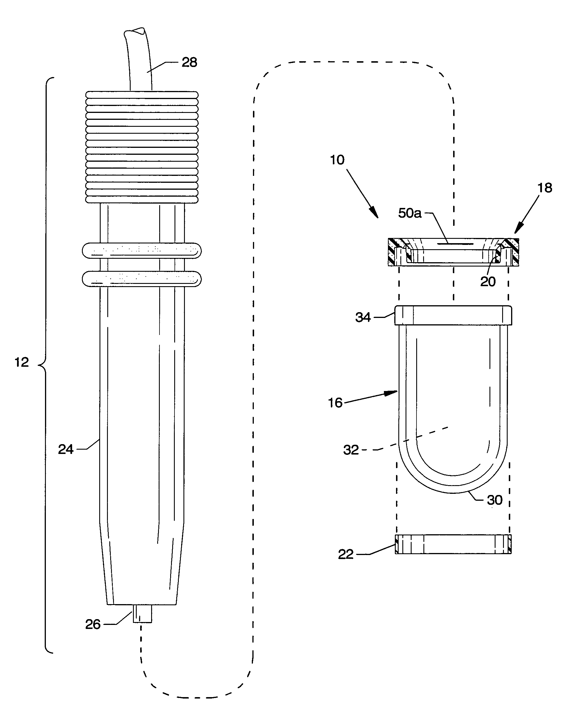 Immersion bag system for use with an ultrasound probe