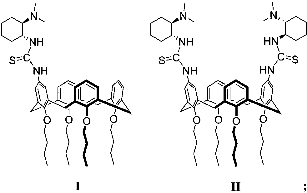 Calix[4]thiourea diaminocyclohexane derivatives and method thereof for catalyzing asymmetric Michael addition