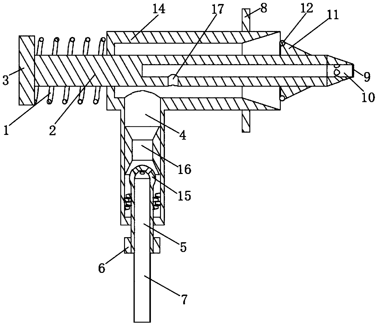 Blood occlusion device with function of preventing blood vessel cementation