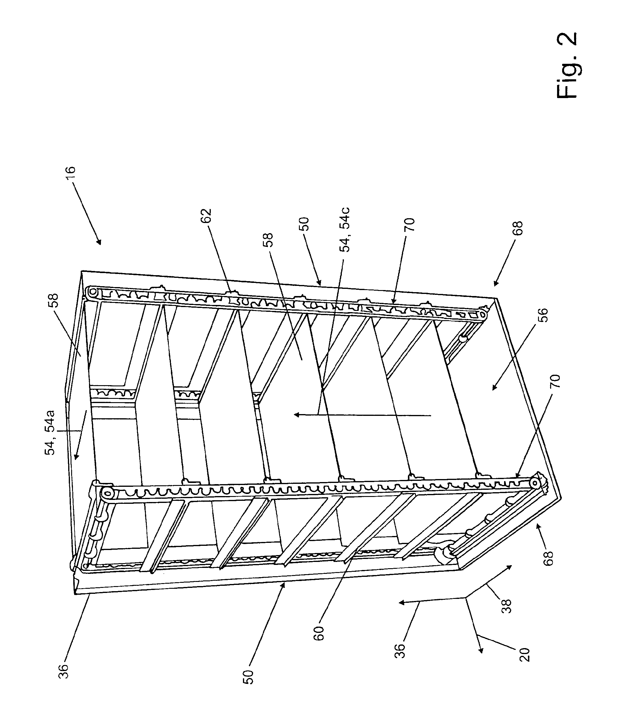 Napkin folding device