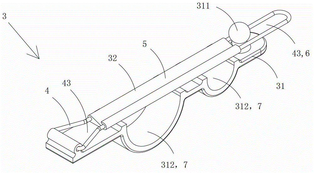 Cable sorting device