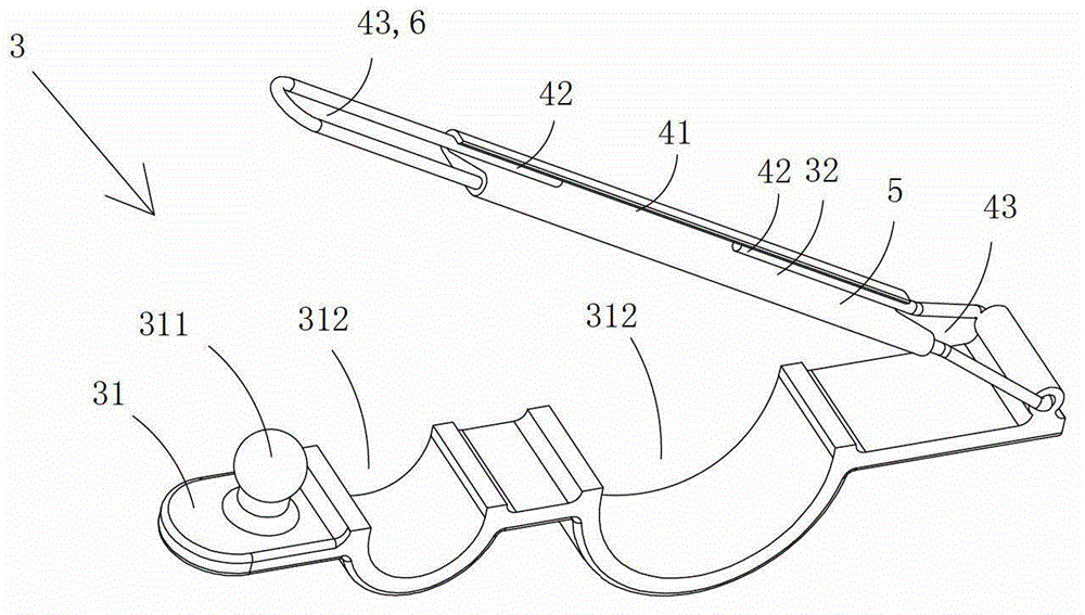 Cable sorting device