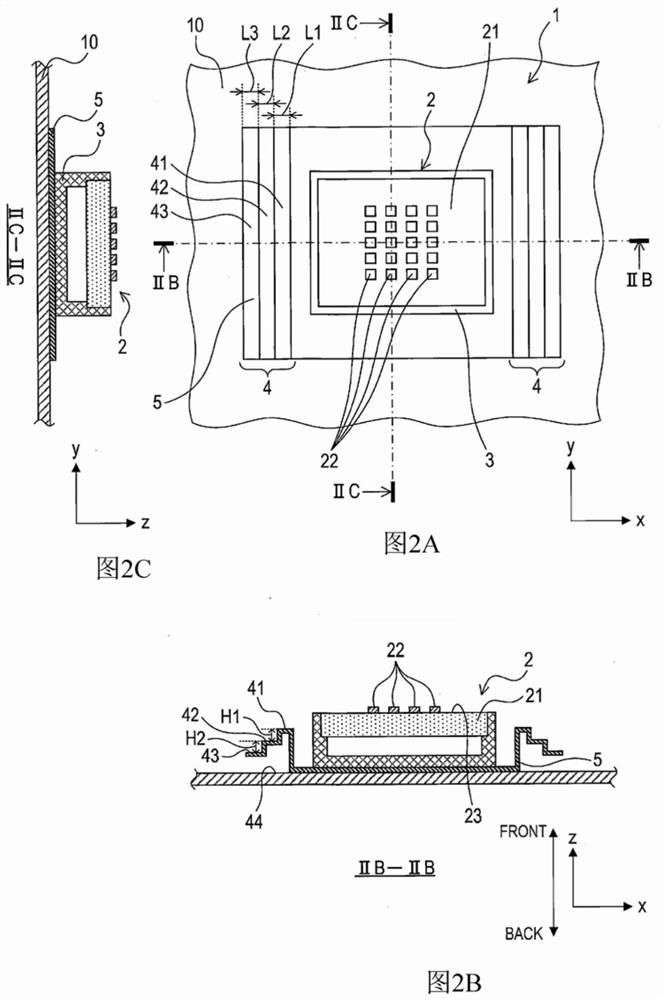 Radar device and bracket for radar device