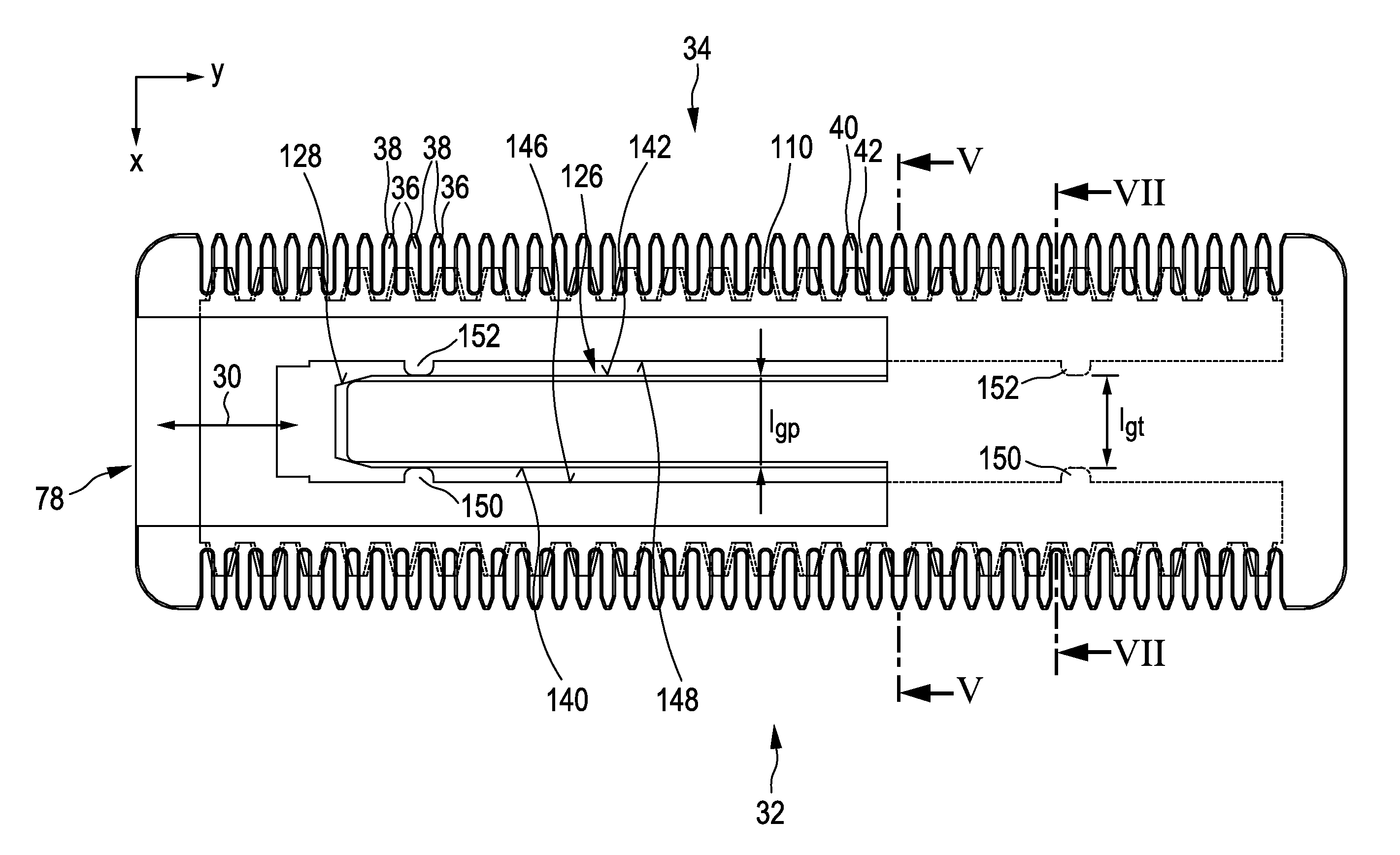 Blade set, hair cutting appliance, and related manufacturing method