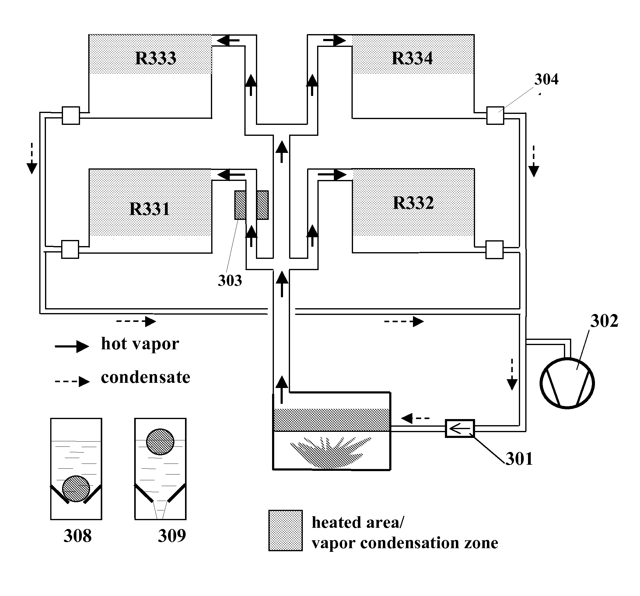 Vacuum sustaining heating systems and methods