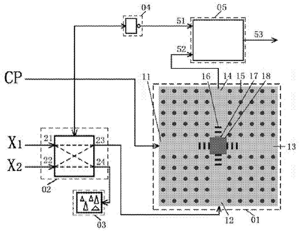 Photonic-crystal all-optical and-transformation logic gate