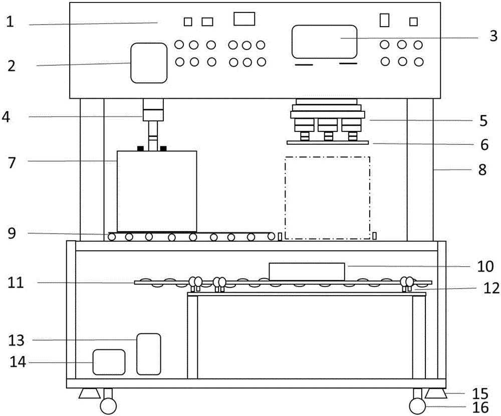 Hydraulic stirring device and method for preparing immobilized microorganisms