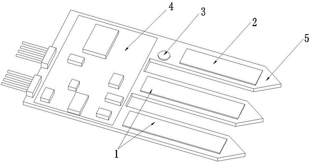 PH detection double compensating method for soil matrix culture multi-parameter compound sensor