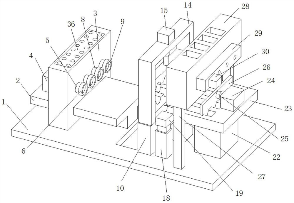 Cutting machine suitable for sliding table part machining