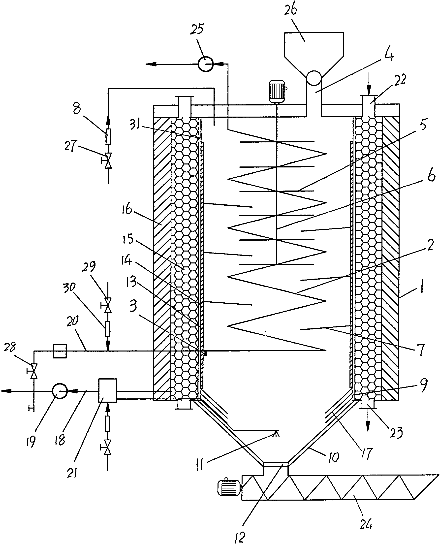 Catalytic cracker of biomass tar